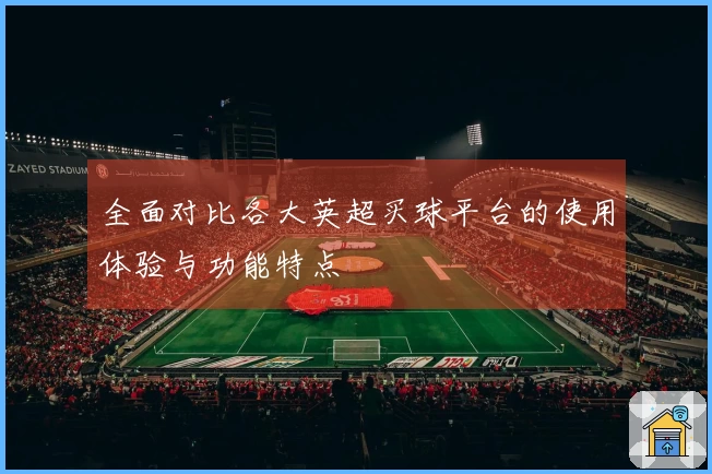 全面对比各大英超买球平台的使用体验与功能特点